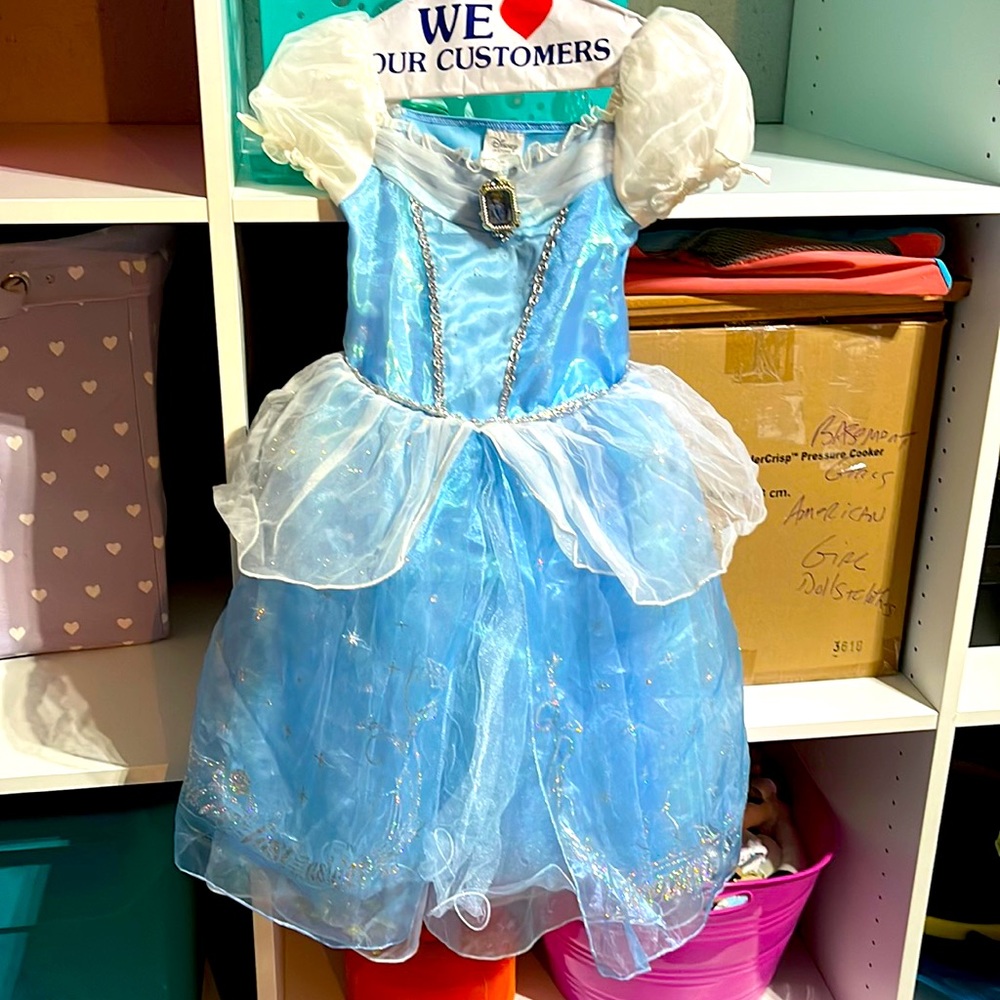 Cinderella Dress from Disney Size 5/6